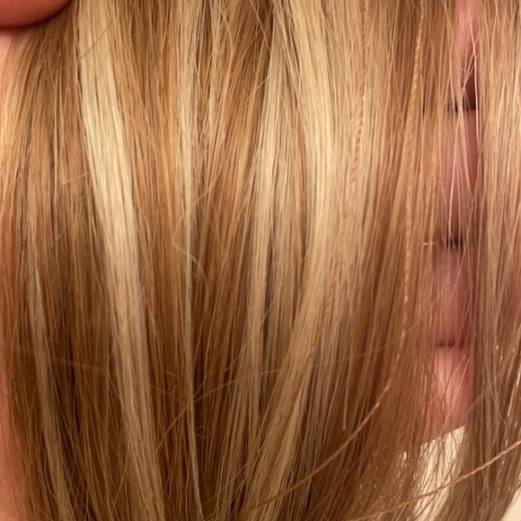 19 & 16 inch hand tied hair extension
